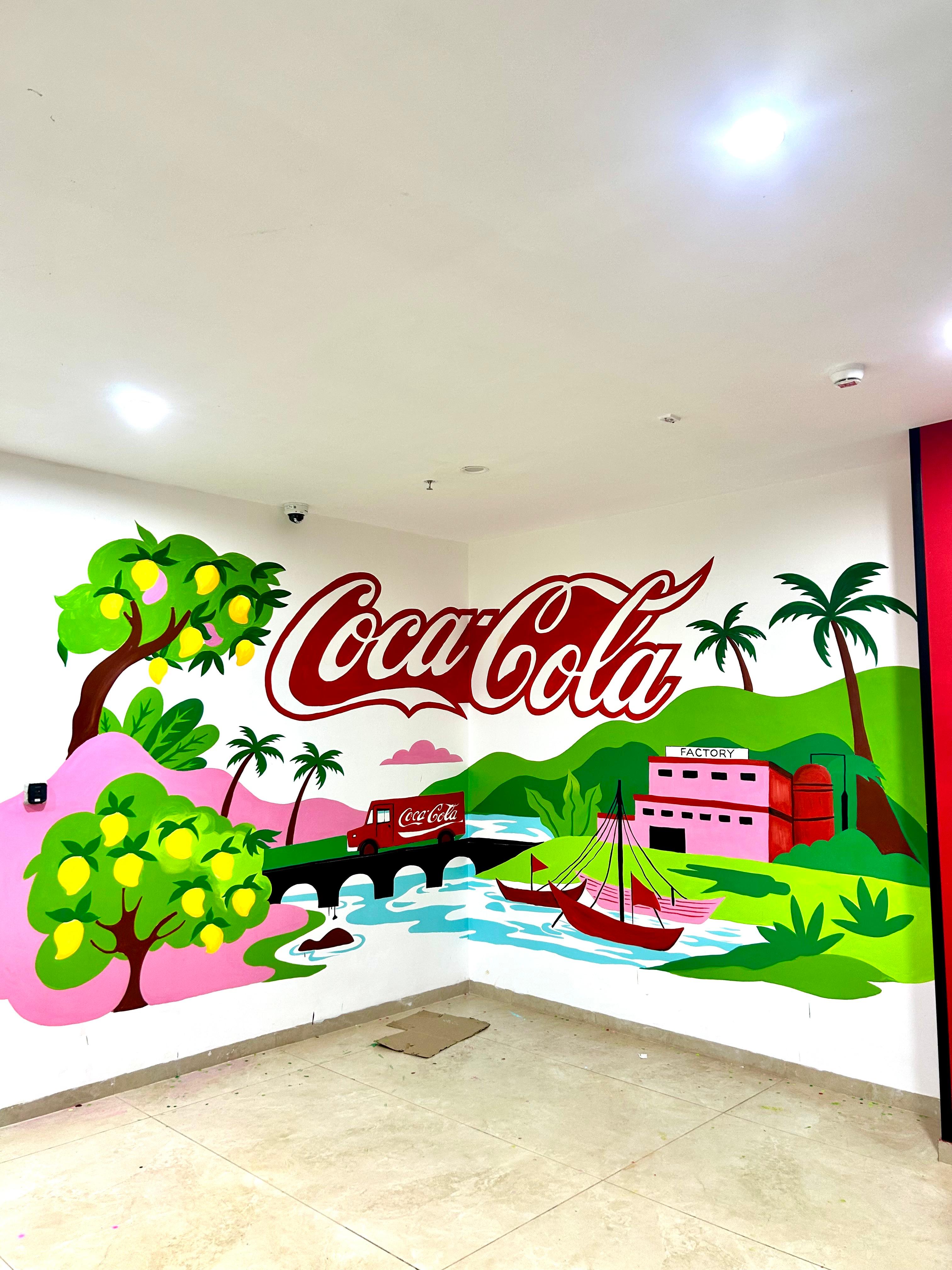 Coca-Cola murals