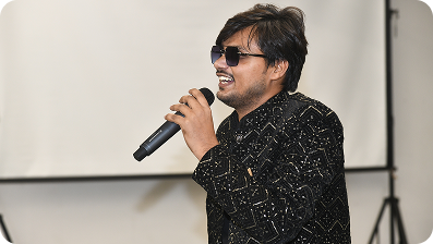 Abhay rocking Anarock Event | Atypical Advantage