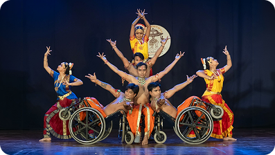 Dancers on Wheelchair sets the stage on fire