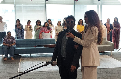 JLL showcased diversity with 10 singers with disabilities performing at its Diversity Parade across nine offices.