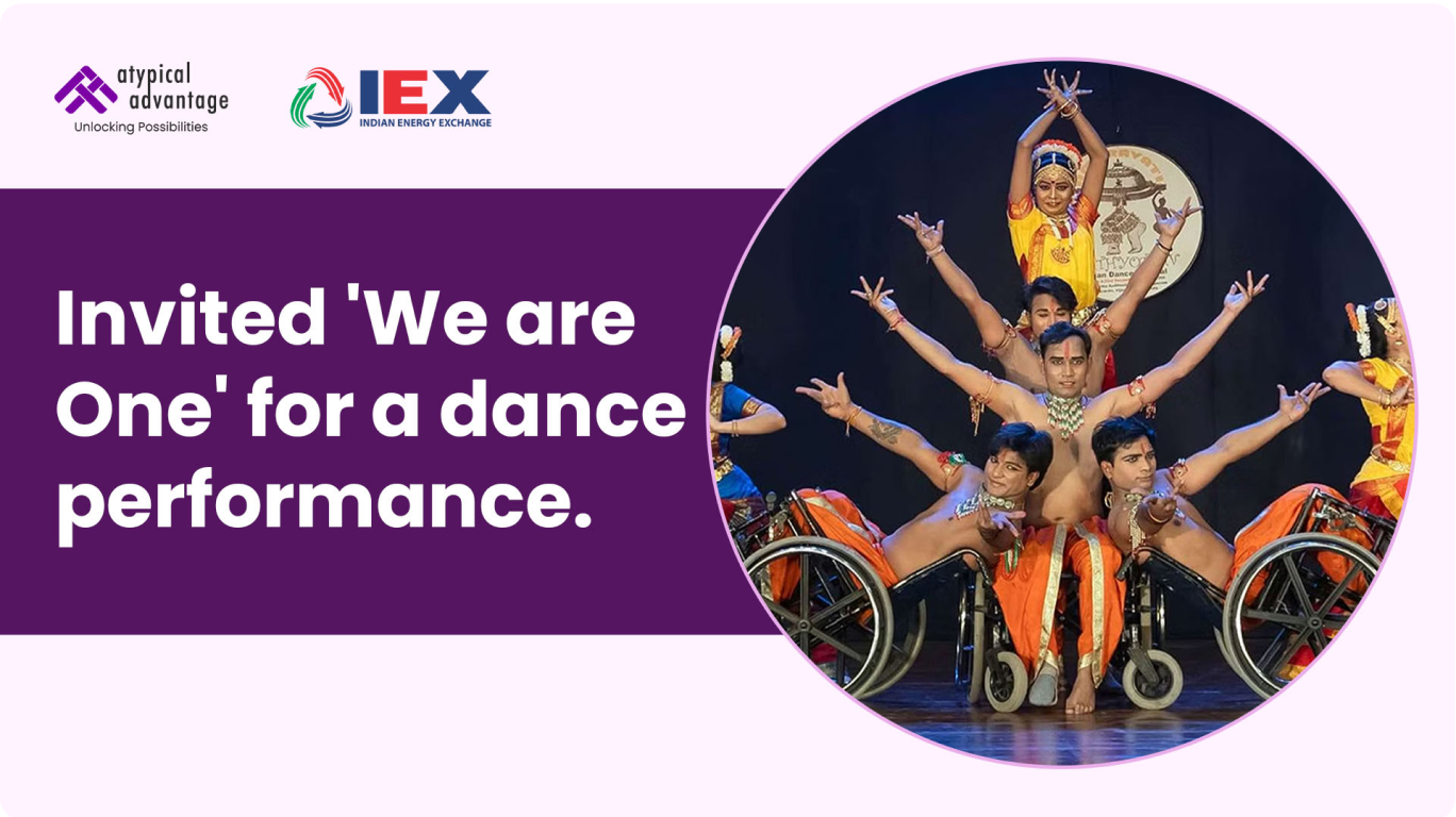 Dancers on wheelchairs and the beatboxing and flute team performs for L&T Finance