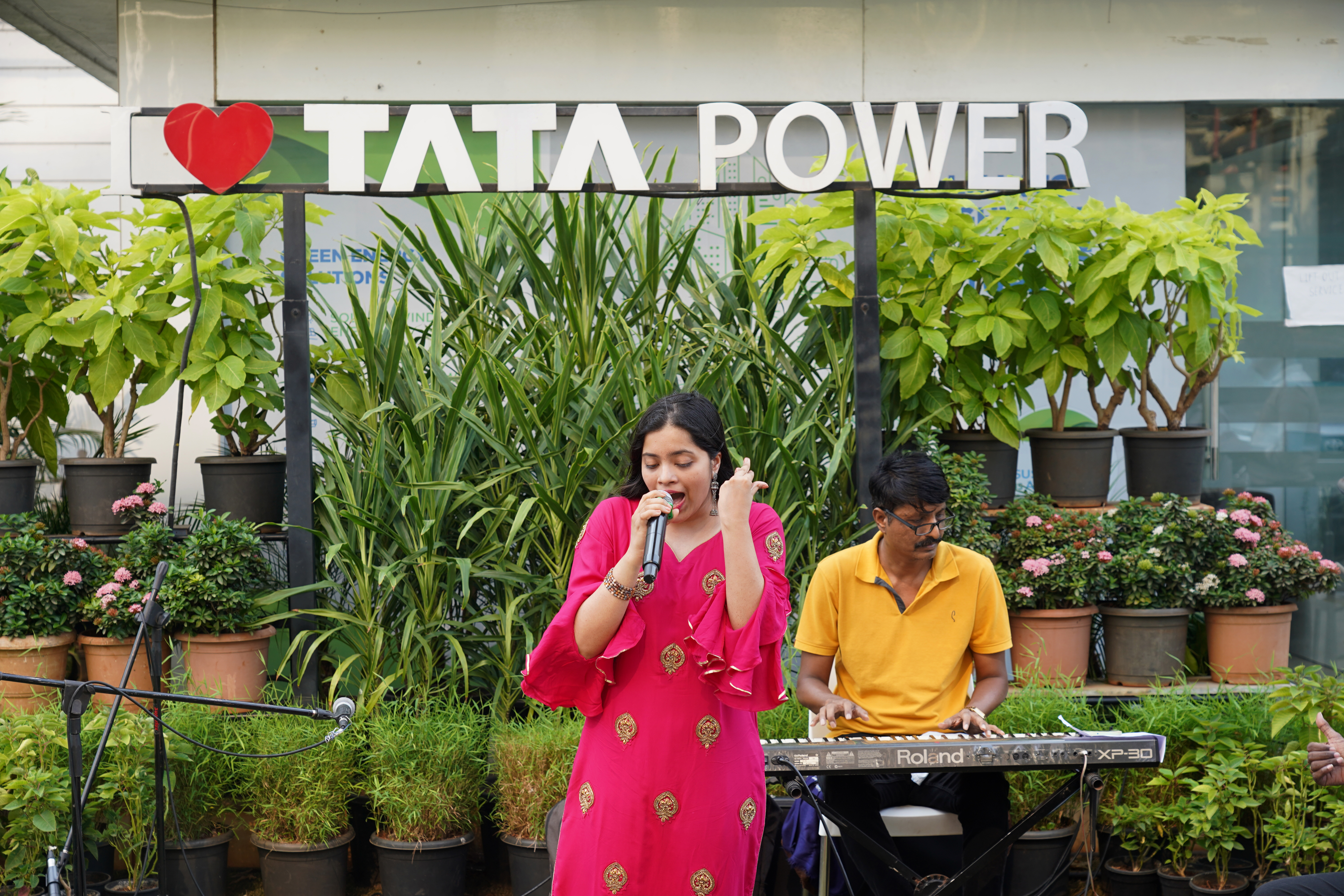 Ananya, Singer on the Autism Spectrum, performing for Tata Power