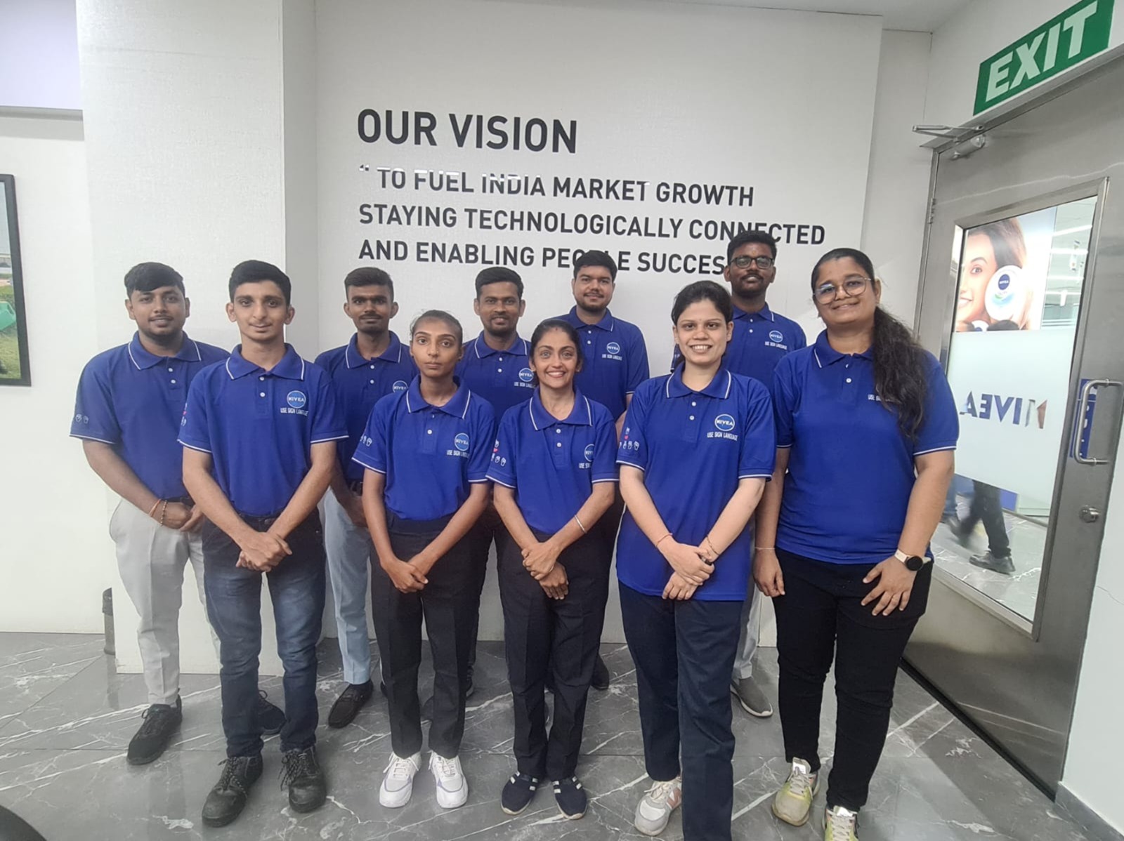 Nivea hired 10+ PwDs as full-time employees at its Sanand plant