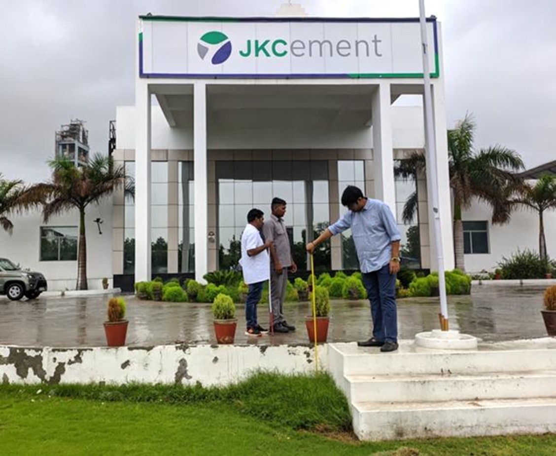 Physical Infrastructure Audit at J K Cement covering 1,20,000 sq.ft.