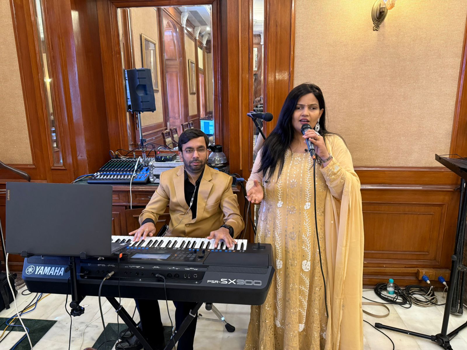 Ankita and Arjun, a talented duo with disabilities, set the perfect tone at The Lalit Udaipur for New Year’s Brunch with a soulful performance that blended elegance, melody, and the spirit of new beginnings.